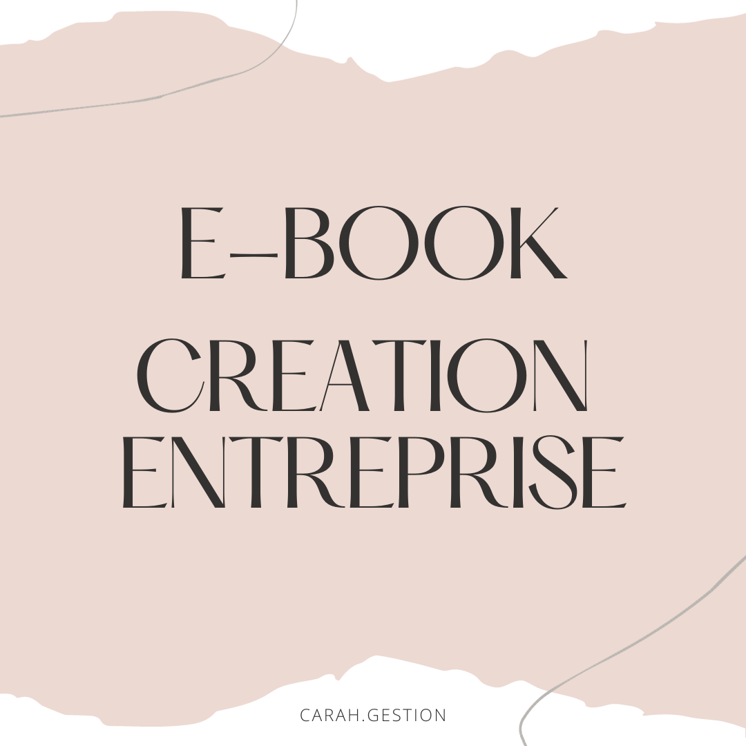 Carah Gestion Ebook Création Entreprise 